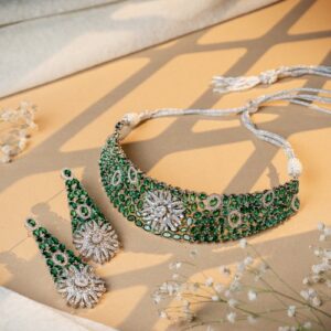 Verdant Glow AD Choker Set - 30% OFF