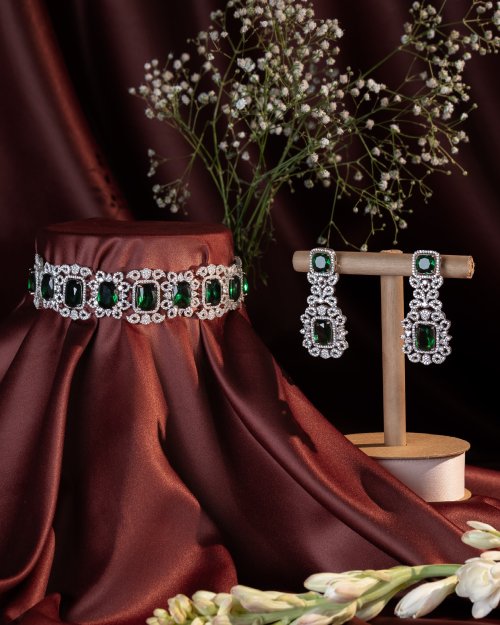 Serene Green AD Choker Set - 30% OFF