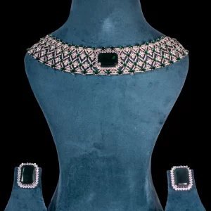 American Diamond Choker Set – Sparkle with Sophistication