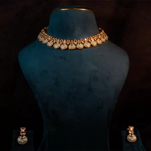 Kundan Choker – Mint Green Grace with Traditional Elegance