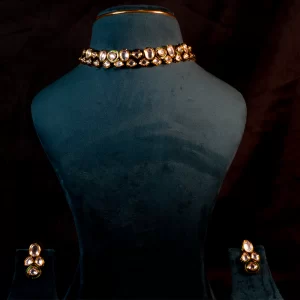 Kundan Choker – Classic White Elegance for Every Occasion