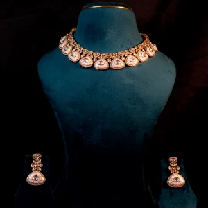 Kundan Choker – Pink Elegance with Royal Charm