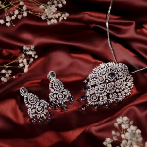 Amethyst Grandeur AD Drop Set - 30% OFF