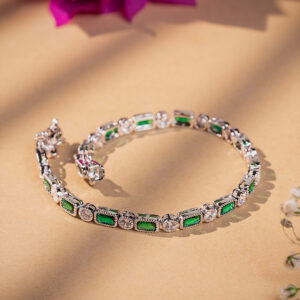 Veridian Green Stone Bracelet - 30% OFF