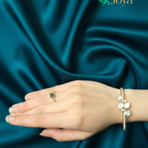 Pearl Bloom Anti-Tarnish Gold Bracelet