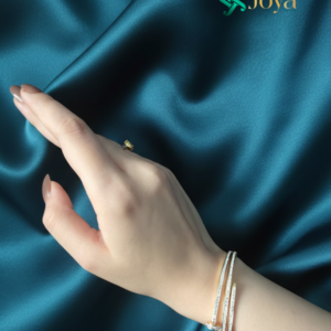 Celeste Trio Anti-Tarnish Gold Nail Bracelet